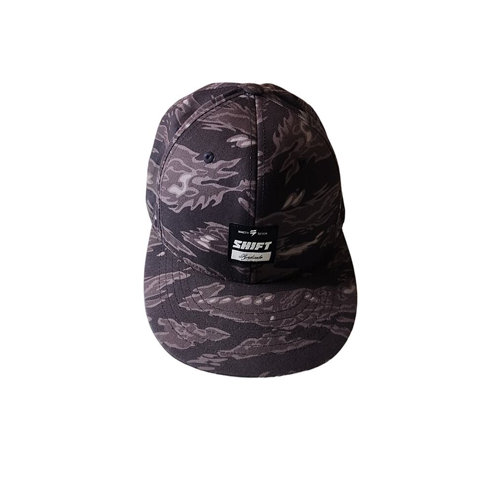 SHIFT Tactical Brown Black Camo Snapback Hat